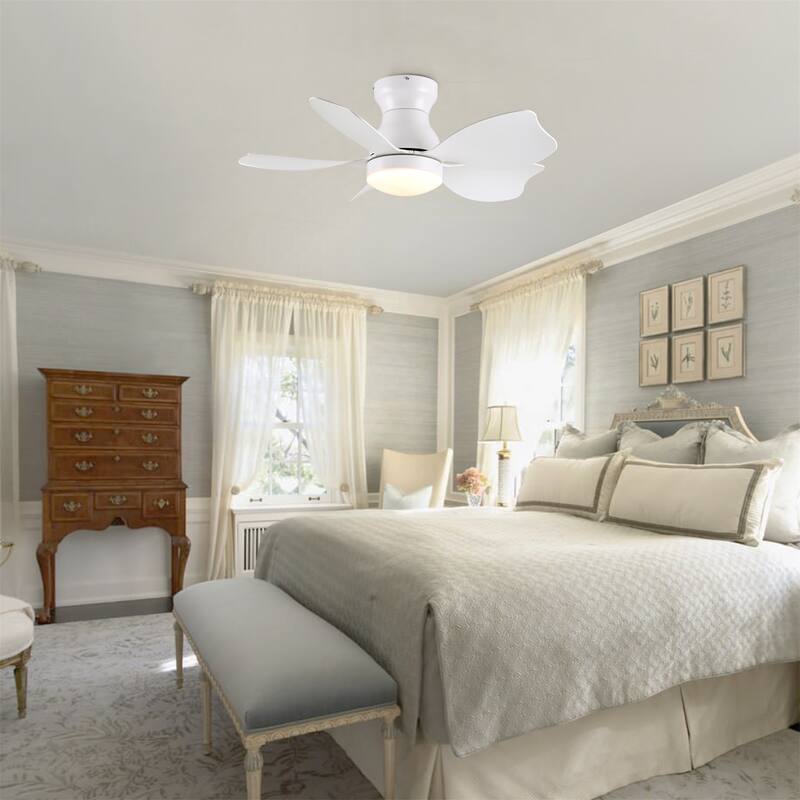 30 In Small Kids Ceiling Fan Lighting with Remote Control