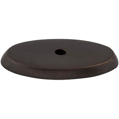 Top Knobs Oval 1-3/4 Inch Knob Backplate from the Aspen Series
