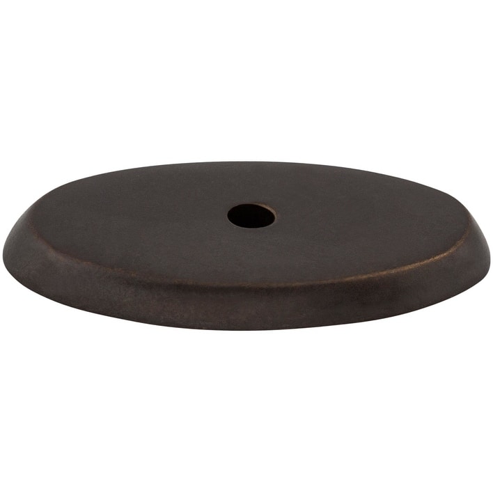 Top Knobs Oval 1-3/4 Inch Knob Backplate from the Aspen Series