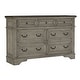 preview thumbnail 2 of 3, Ashley Furniture Lodenbay Gray & Brown Dresser