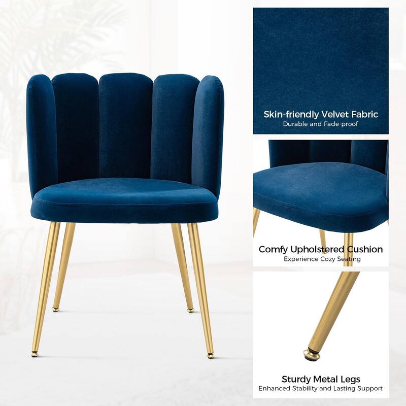 Anjela Side Chair with Tufted Back