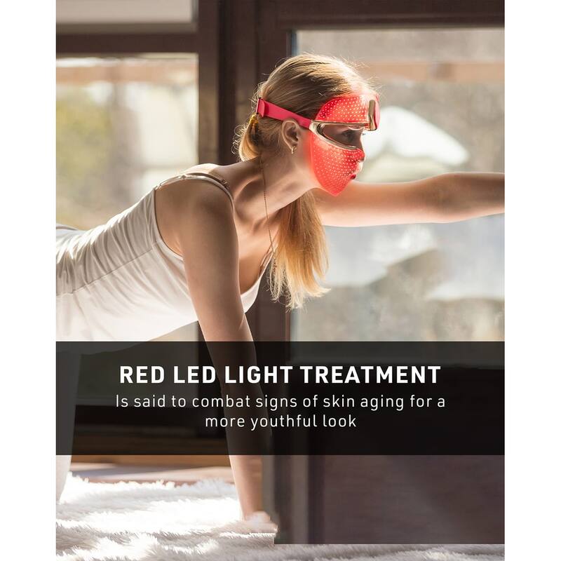 Foreo FAQ 201 Ultra-Lightweight Silicone RGB LED Light Therapy Face Mask Anti-Acne and Anit-aging