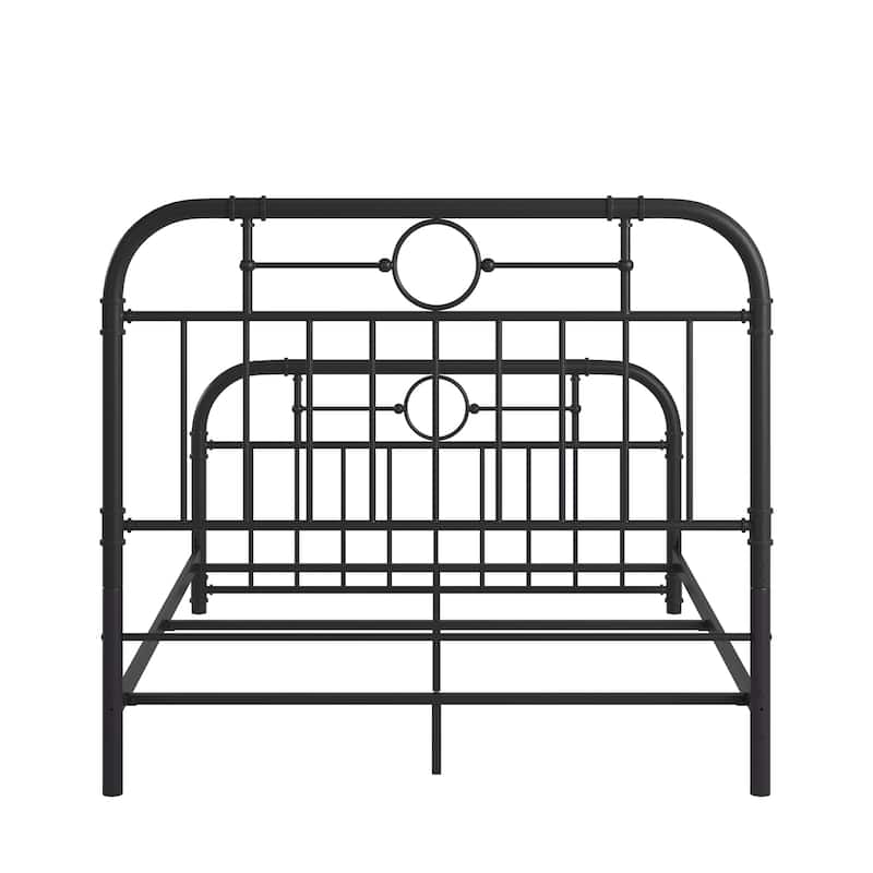 Kendal Black Metal Bed by iNSPIRE Q Classic