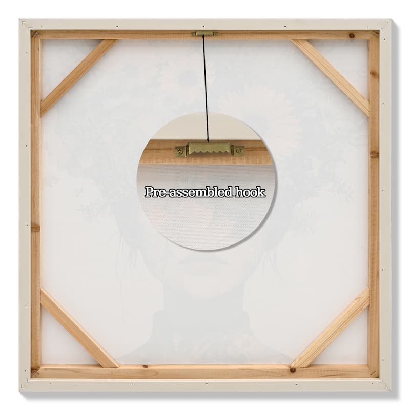 Beauty Posters Beauty lady Wall Art Gold and White Floral Canvas Artwork for Living Room Modern Photo Prints for Home