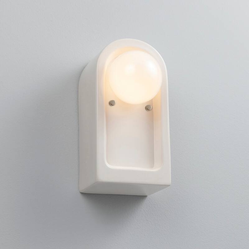 Ceramic Arcade Wall Sconce
