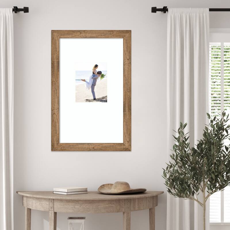 Owl Brown Narrow Framed Picture Frame, Photo Frame