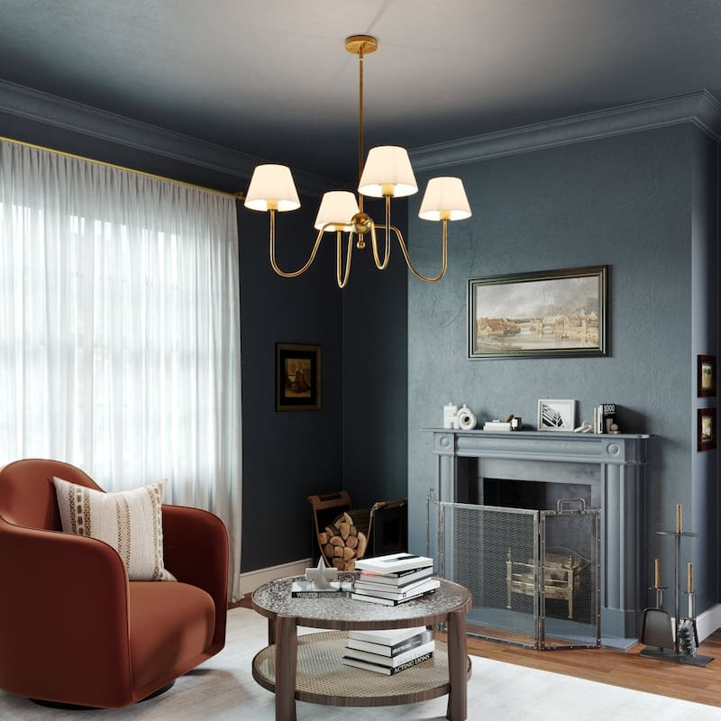 Acroma 4 - Light Dimmable Traditional Chandelier