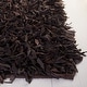 preview thumbnail 31 of 116, SAFAVIEH Handmade Leather Shag Alois Modern Rug