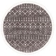 preview thumbnail 48 of 62, SAFAVIEH Berber Fringe Shag Liller Trellis Area Rug 6'7" Round - Brown/Ivory - Round