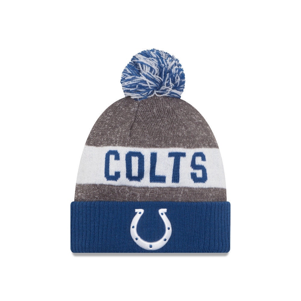 Official NFL New Era Indianapolis Colts Knit Bobble Hat FREE DELIVERY