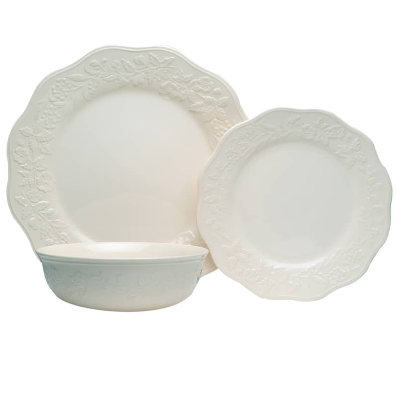 Country Villa Dinner Plates11.5" Set/4