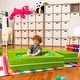preview thumbnail 21 of 48, Jaxx Zipline Modular Kids Loveseat with Ottomans