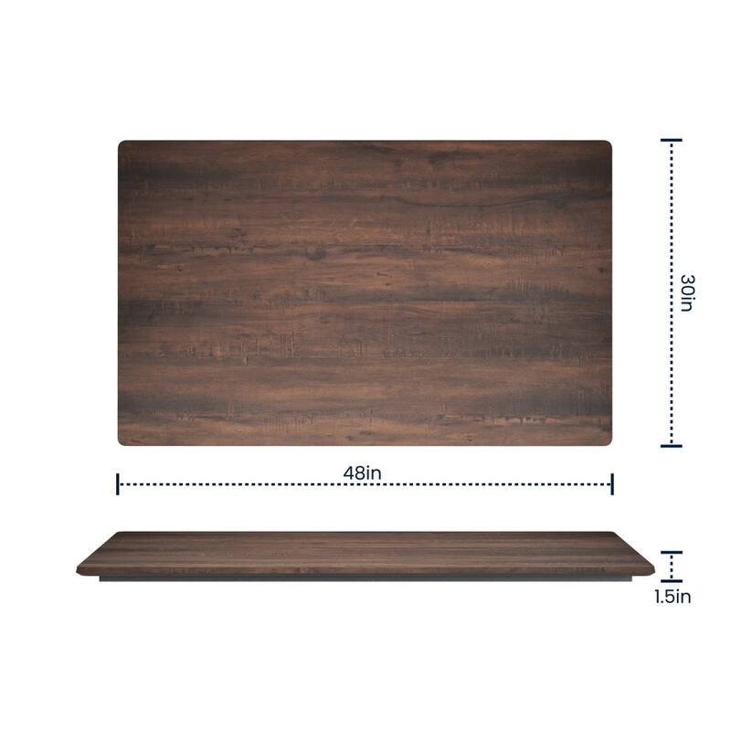 Commercial HPL Wrapped Seamless Scratch and Stain Resistant Tabletop