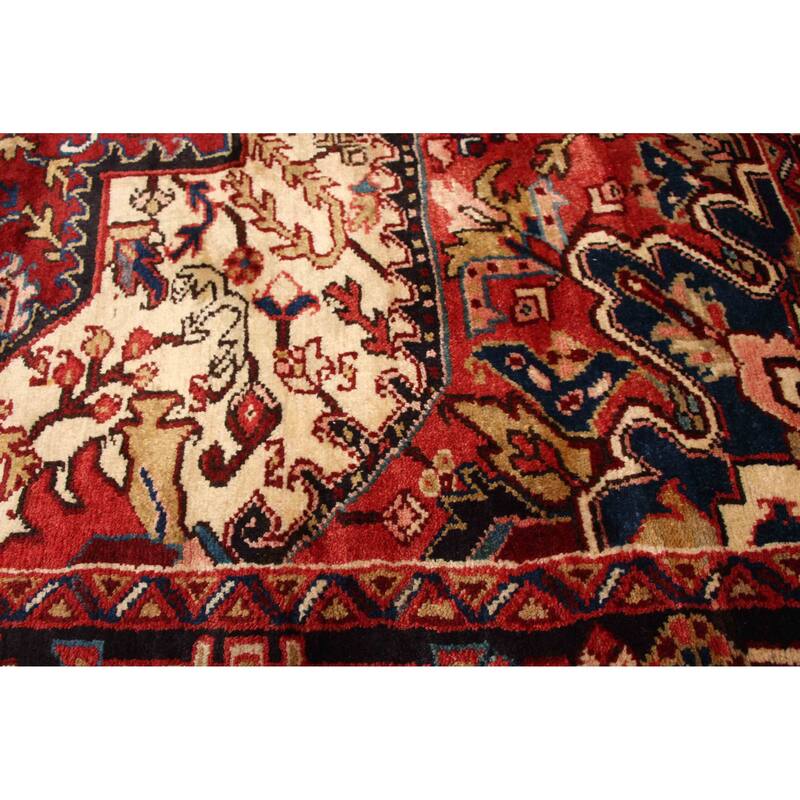 ECARPETGALLERY Hand-knotted Sarabi Dark Red Wool Rug - 9'9 x 12'2