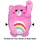 preview thumbnail 2 of 4, Happy Nappers: Care Bears Pillow Pocket Pal - Cheer Bear