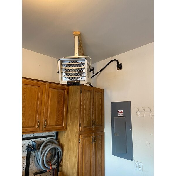 Dr. Infrared Heater DR-975 7500-Watt 240-Volt Hardwired Shop Garage  Electric Heater, Wall Ceiling Mounted - Bed Bath u0026 Beyond - 13374401
