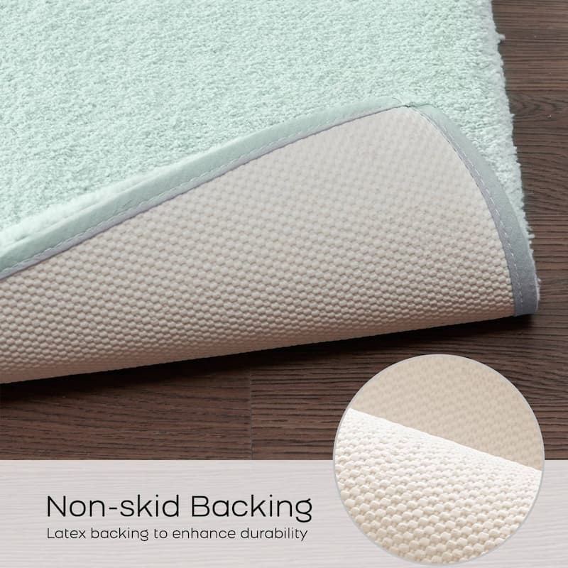 Madison Park Signature Marshmallow Bath Rug