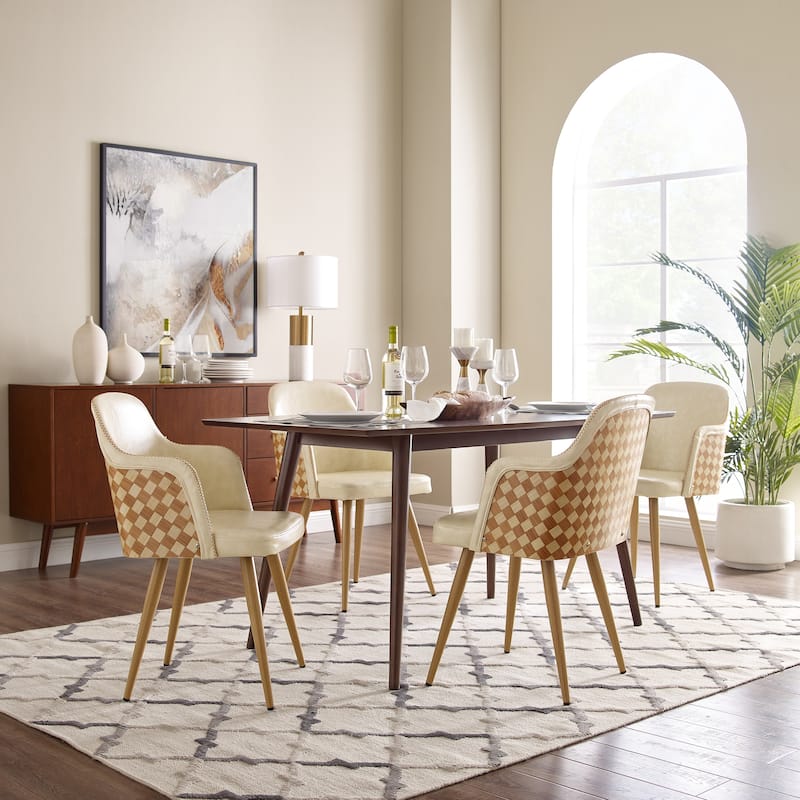 Art Leon Mid-century Swivel Accent Armchair