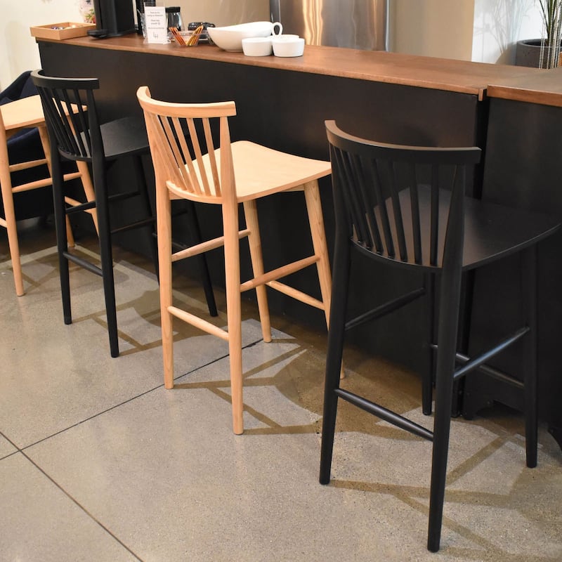 Bear Acacia Counter Stool