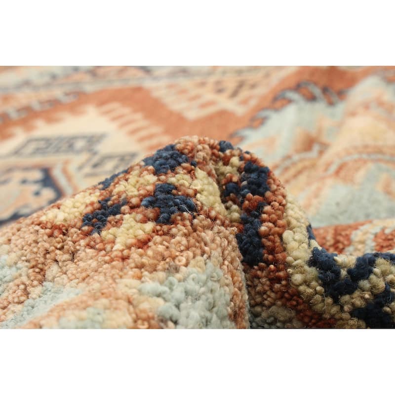 ECARPETGALLERY Hand-knotted Jules Serapi Copper Wool Rug - 5'5 x 8'0