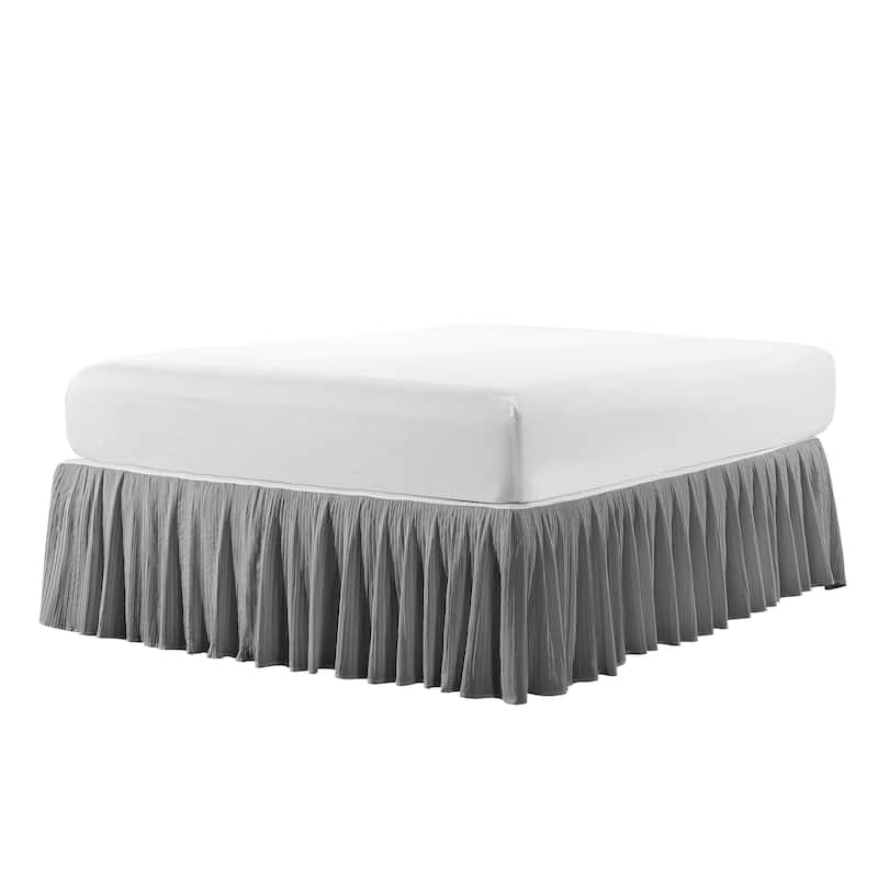 Serenta Pleated Bedskirt 18" Drop