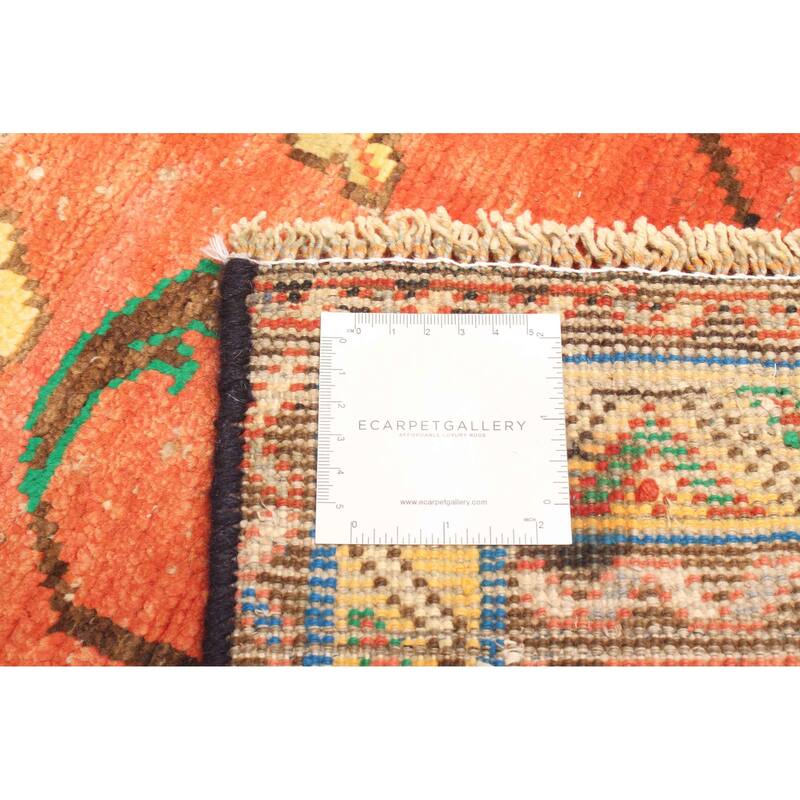 ECARPETGALLERY Hand-knotted Andelz Dark Copper Wool Rug - 4'0 x 6'7