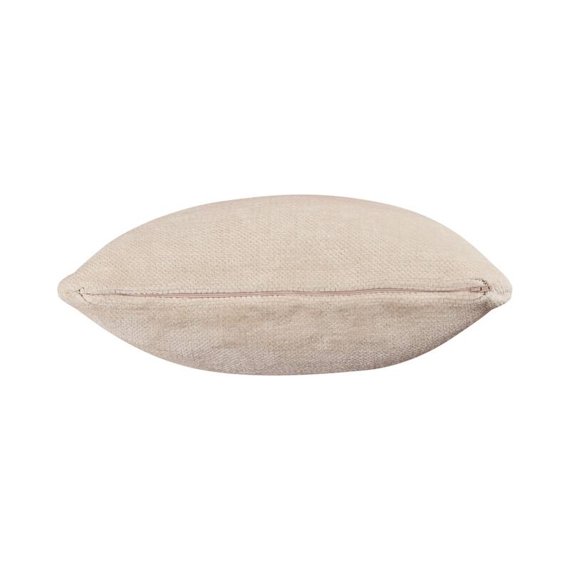Sevita Transitional Solid Chenille Indoor Throw PIllow