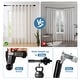 preview thumbnail 30 of 28, Modern Round Urn Adjustable Drapery Double Curtain Rod