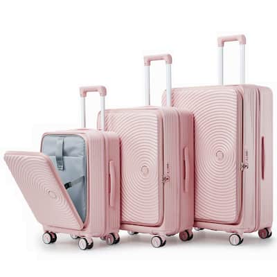 Luggage Sets 3 Piece(20/24/28) with TSA Lock Airline Approved, 100% PC Hard Shell and Lightweight Suitcase