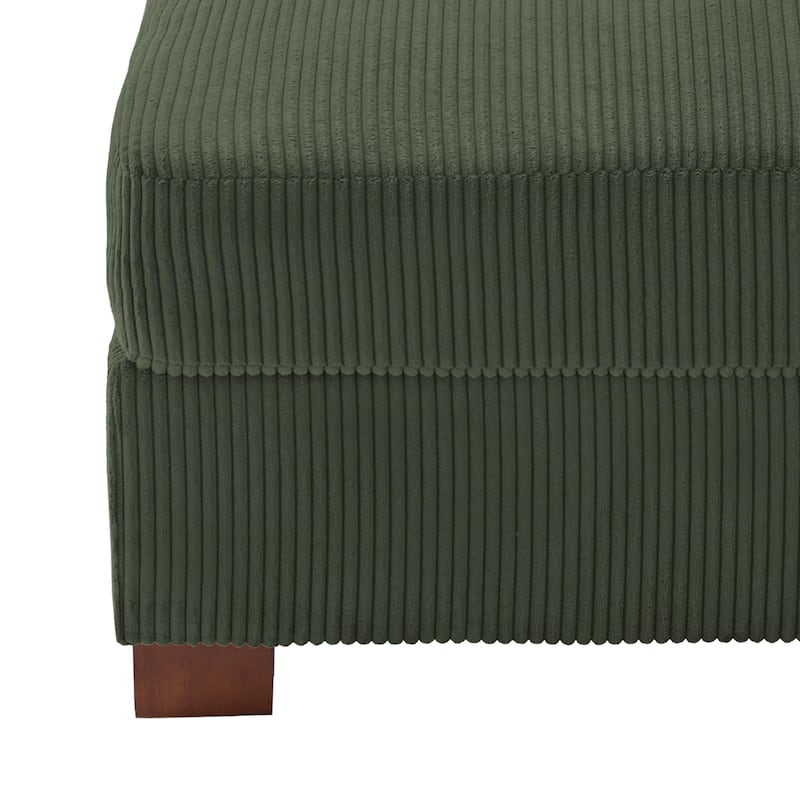 Corduroy Armchair Sofa Corner Chairs With Pillows