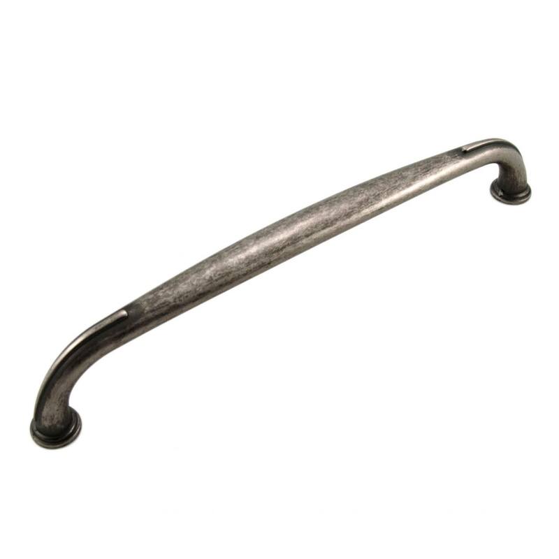 RK International Fullerton 8 Inch Center to Center Arch Cabinet Pull - Weathered Nickel
