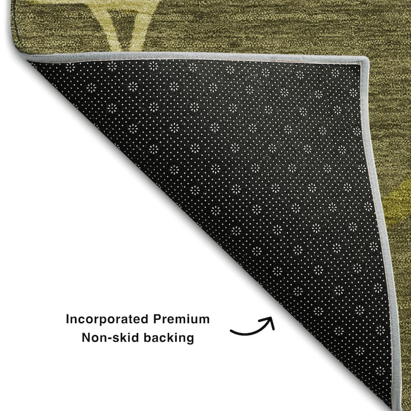 Premium Washable Super Soft Contemporary Webby Mayfield Rug