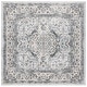 preview thumbnail 35 of 66, SAFAVIEH Isabella Minola Traditional Oriental Rug 4' Square - Dark Grey/Cream