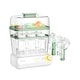 preview thumbnail 1 of 10, 3 Layers Fast Bottle Sterilizer and Dryer - White - No Size