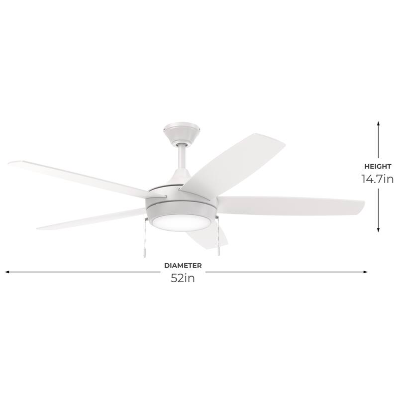 Nolyn Modern LED Ceiling Fan with Blades