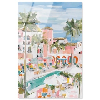 Coral Getaway Coastal Wall Decor Acrylic Print by Art Remedy - Bed Bath ...