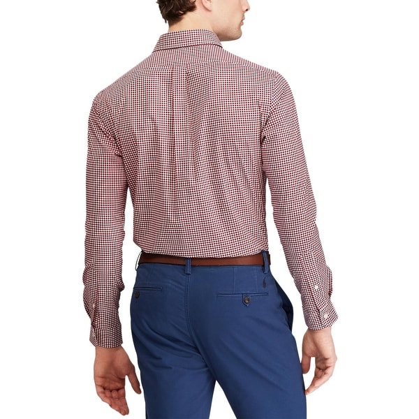 ralph lauren gingham shirt mens
