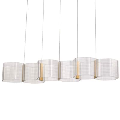 Nuvo Lighting 62/2405 Kenzo 38" Wide Linear LED Pendant
