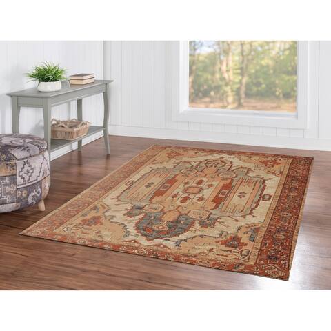 Linon Great Zero Garron Bohemian & Eclectic Rug