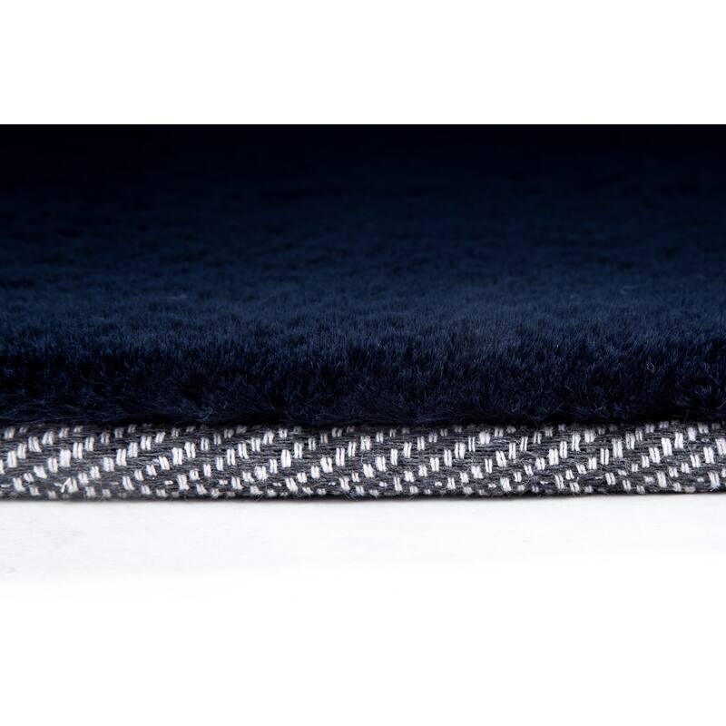 Rabbit-Collection Thick Faux-Fur Area Rug