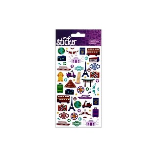 Shop Ek Sticko Sticker Mini International Travel Icons Free