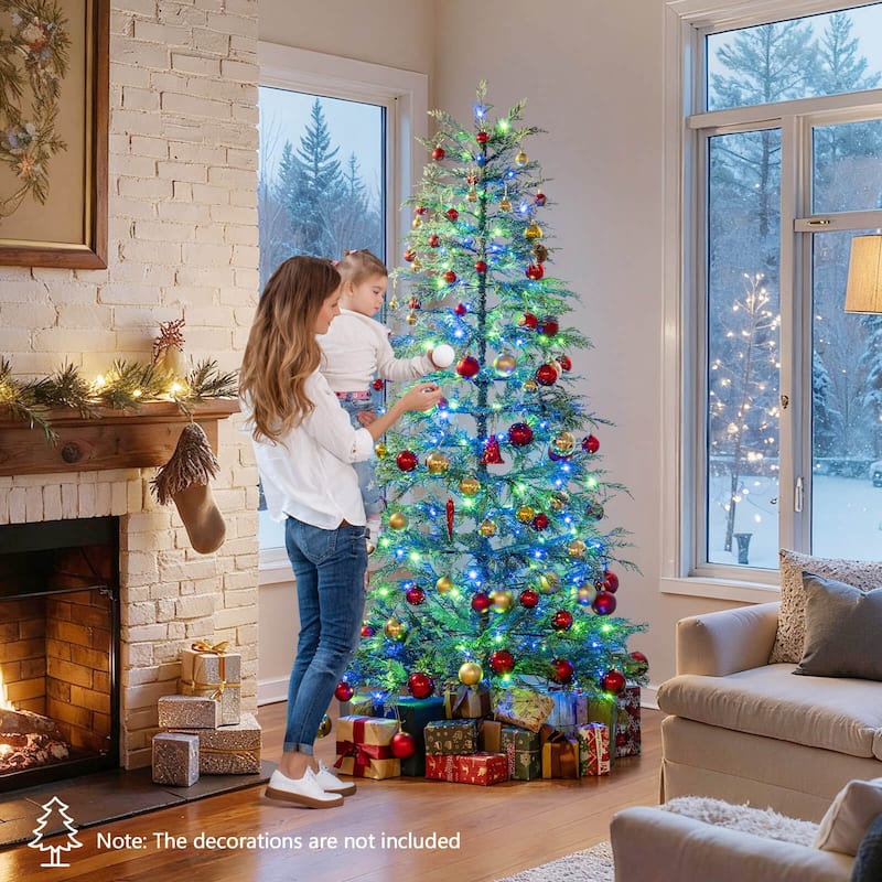 Costway 6.5/7.5 FT Pre-Lit Artificial Christmas Tree with 578 Branch - See Details