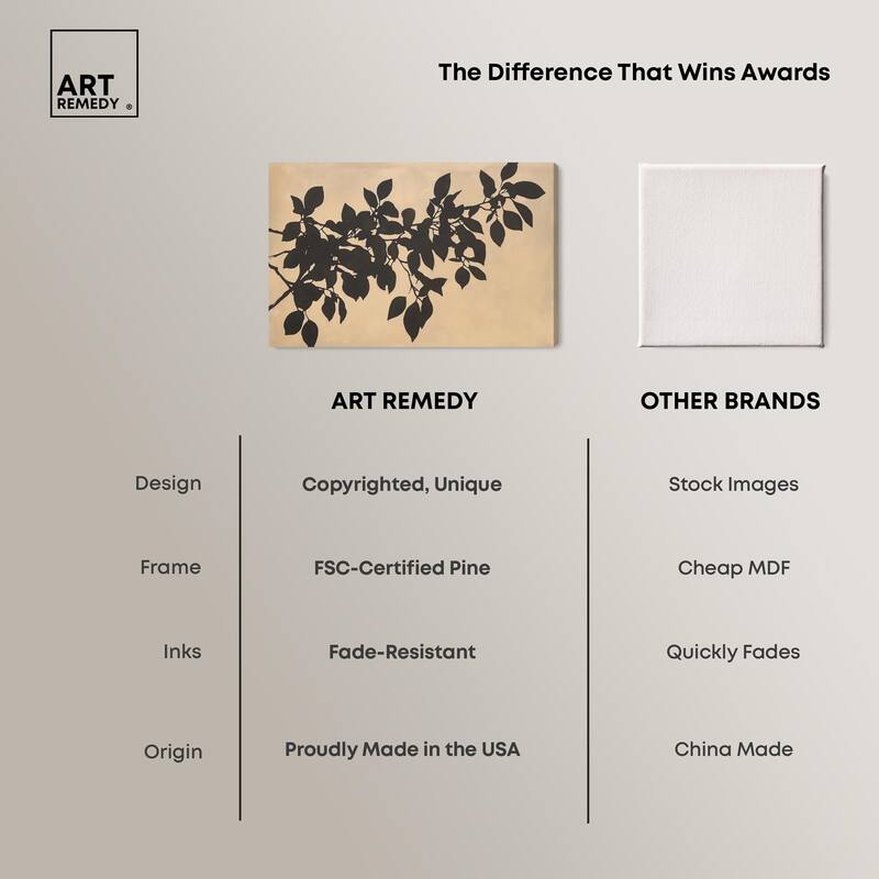 Antique Arboreal Canvas by Art Remedy, Gallery Wrapped