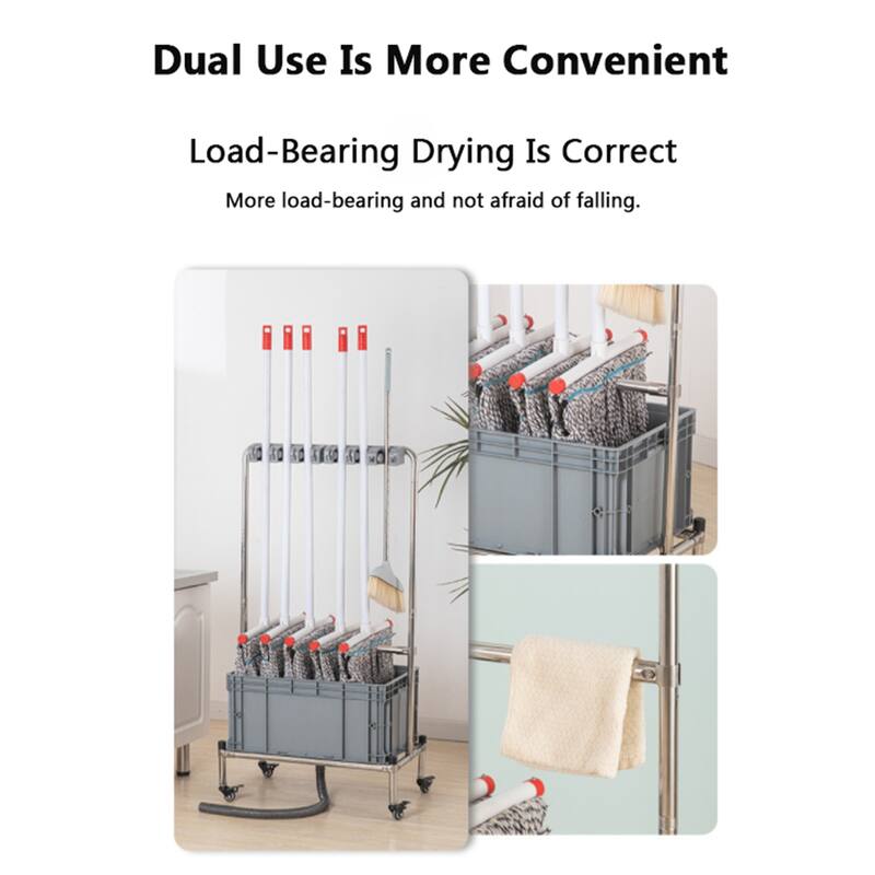 Morden Mop Bucket Set with Mobile Universal Wheels