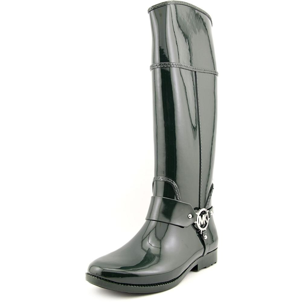 michael kors rain boots green