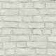 preview thumbnail 1 of 8, Galerie Wallcoverings Bricks and More Collection Coastal Brick Effect Matte Finish Vinyl on Non-woven Wallpaper Roll 33-feet long x 21-inches wide - White