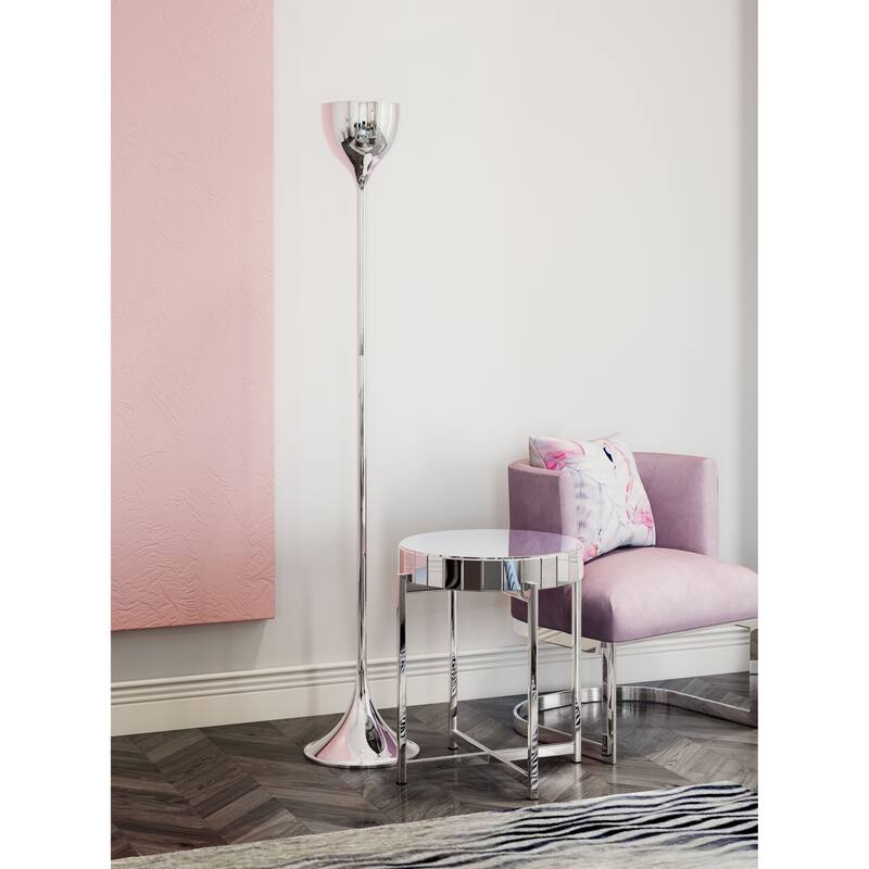 Acoma Floor Lamp Chrome