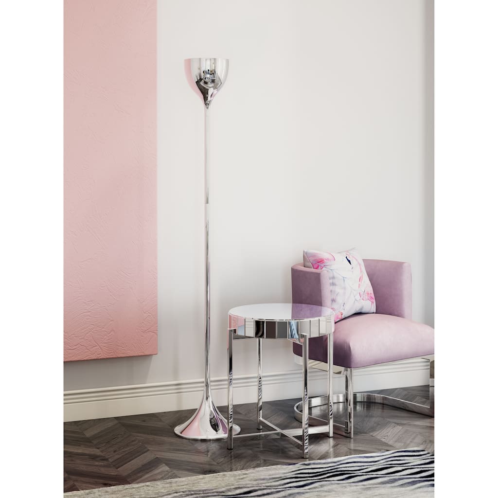 Acoma Floor Lamp Chrome