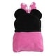 preview thumbnail 3 of 3, Disney Minnie Mouse Let's Party Character Shaped Toddler Blanket