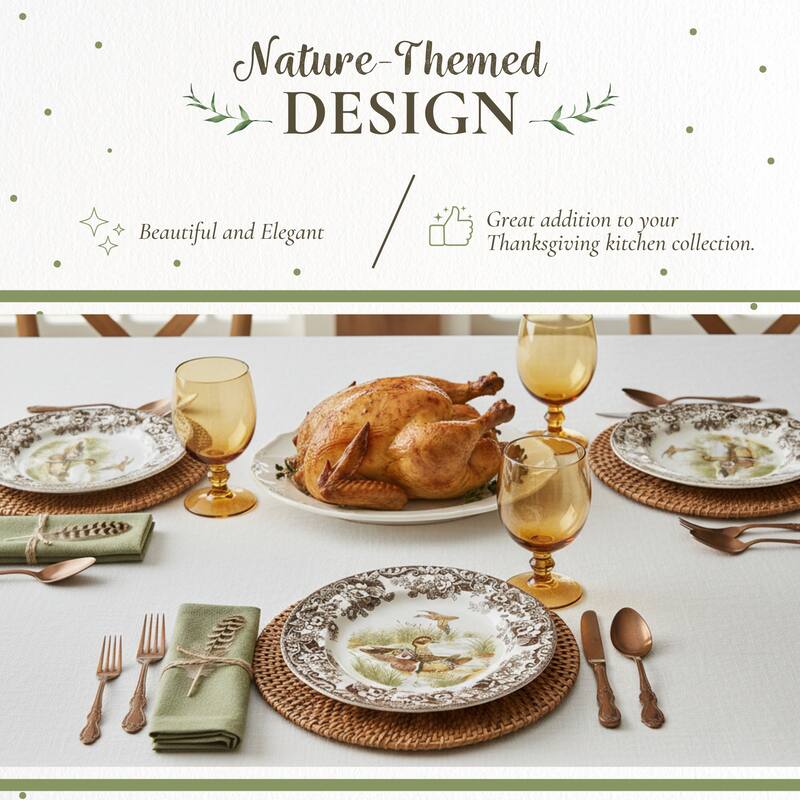 Spode Woodland Salad Plate Assorted Animals